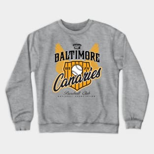 Baltimore Canaries Crewneck Sweatshirt